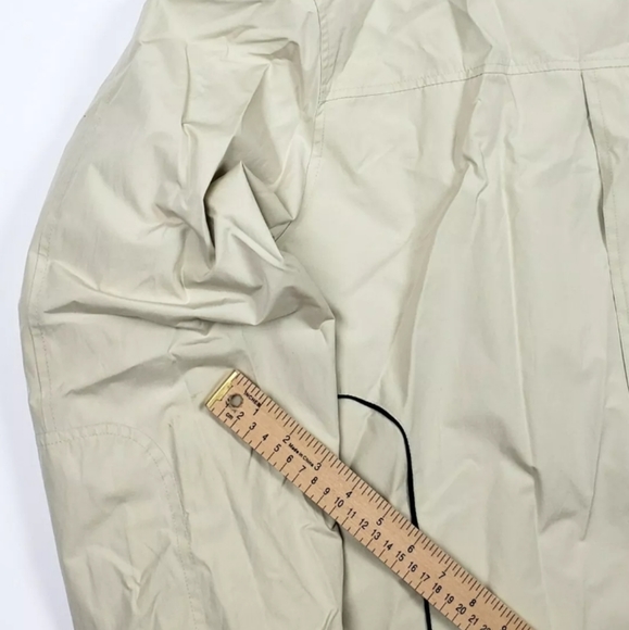 Cole Hann Mens Size Large Light Khaki Windbreaker - Picture 5 of 8